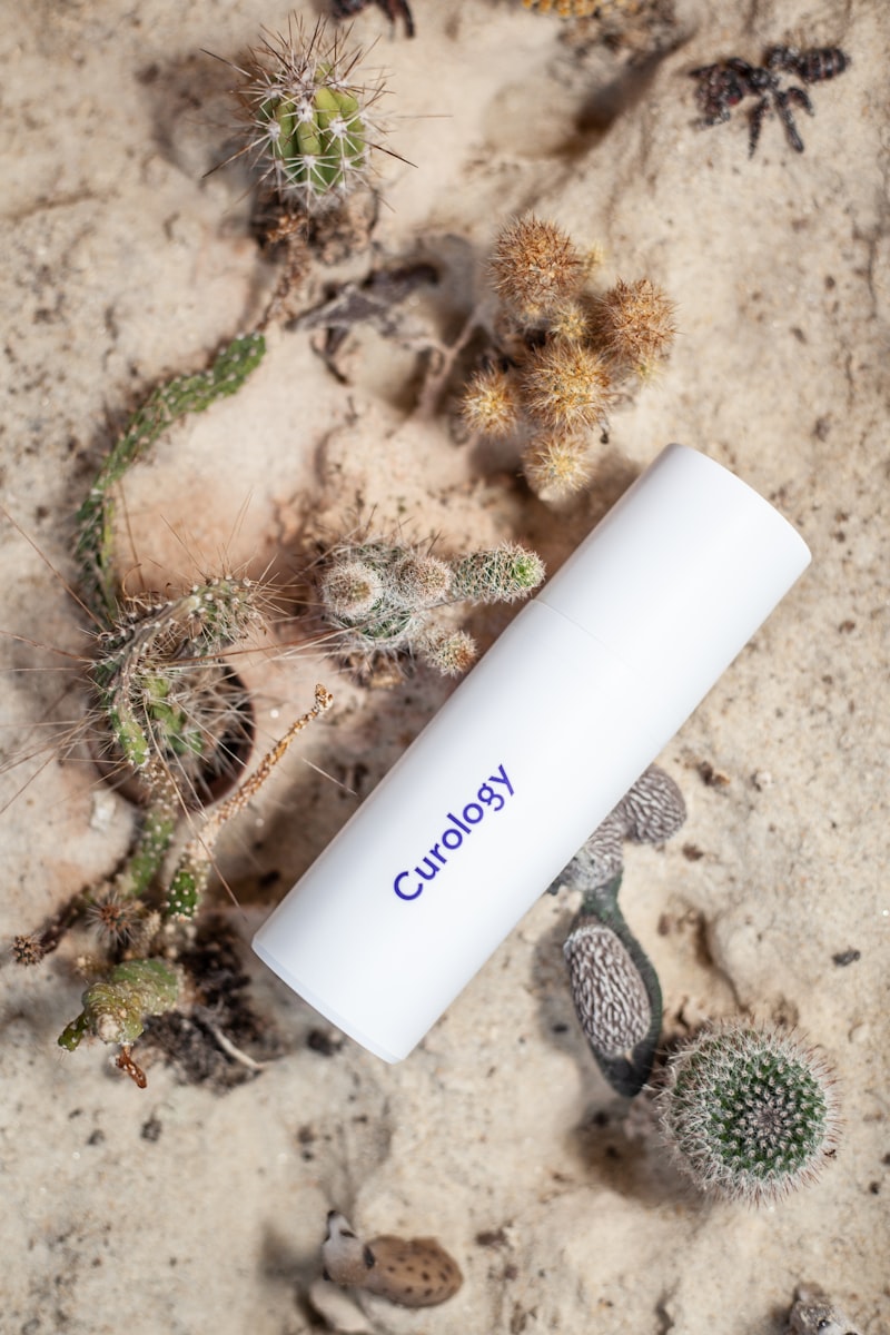 Skincare routine with natural products